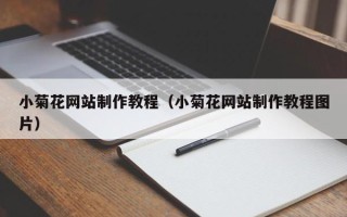 韶关小菊花网站制作教程（小菊花网站制作教程图片）